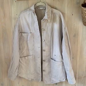 Zara Cotton Jacket Size S